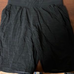 Black lululemon shorts medium 7inch inseam